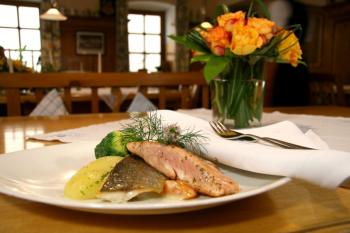 Lachs mit Kartoffeln